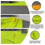 High Visibility Short Sleeve Safety Shirts for Men