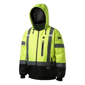 Pioneer Hi-Vis Waterproof Heated Safety Jacket