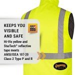 Pioneer Hi-Vis Heated Safety Vest for Men & Women