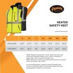 Pioneer Hi-Vis Heated Safety Vest for Men & Women