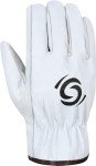 Pack of 12 Leather Work Gloves for Outdoor Safety