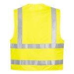 Hi-Vis Flame Resistant Safety Vest - Yellow L/XL