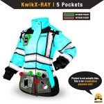 Hi-Vis Women's Insulated Bomber Safety Jacket