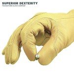 Youngstown Double Layer Leather Work Gloves - Medium