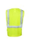 Flame Retardant Mesh Safety Vest - Medium Lime