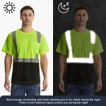 High Visibility Quick Dry Safety T-Shirts for Everyone
