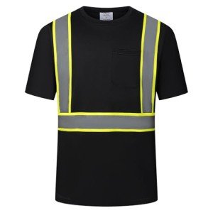 Hi-Vis Quick Dry Safety Shirt with Pocket