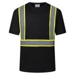 Hi-Vis Quick Dry Safety Shirt with Pocket