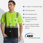 High Visibility Quick Dry Safety T-Shirts for Everyone