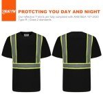 Hi-Vis Quick Dry Safety Shirt with Pocket