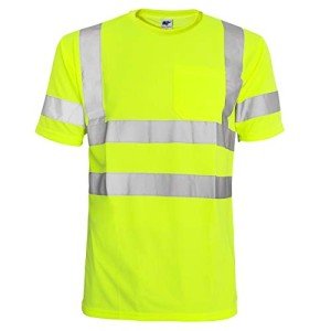 High Visibility ANSI Class 3 Reflective Safety T-Shirt
