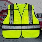 Lime Green High-Visibility EMS Safety Vest