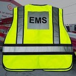 Lime Green High-Visibility EMS Safety Vest