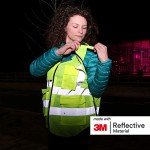 High Visibility Multi-Pocket Safety Vest 3M Reflective