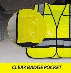 Lime Green High-Visibility EMS Safety Vest