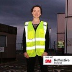 High Visibility Multi-Pocket Safety Vest 3M Reflective