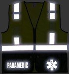 Paramedic Survivor Safety Vest, Reflective Yellow