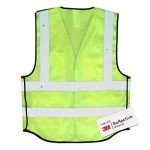 High Visibility Multi-Pocket Safety Vest 3M Reflective