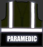 Paramedic Survivor Safety Vest, Reflective Yellow
