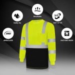 Hi Vis Class 3 Long Sleeve Safety Shirts