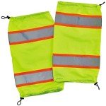 Lime Reflective Leg Gaiters - Ergodyne GloWear