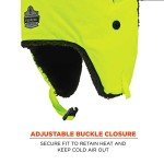 Ergodyne Lime Trapper Hat for Men, L/XL