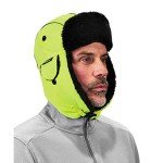 Ergodyne Lime Trapper Hat for Men, L/XL