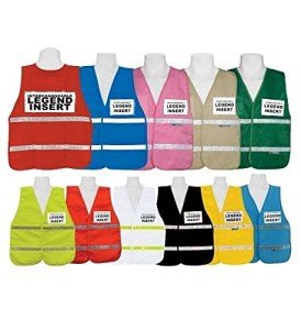Orange Incident Command Vest - Regular Size