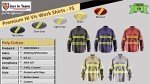 Hi-Vis Reflective Long Sleeve Safety Work Shirt