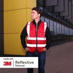 Salzmann Reflective Multi-Pocket Working Safety Vest