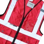 Salzmann Reflective Multi-Pocket Working Safety Vest