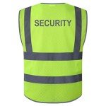 Hi-Vis Safety Vest with 9 Pockets, ANSI Compliant
