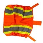 Hi-Viz Leg Gaiters with PU Coating (Orange)
