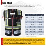 High Visibility Reflective Safety Vest with Pockets
