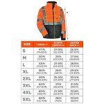 High Visibility Reflective Winter Bomber Jacket - Large