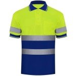 Hi-Vis Polo Shirt with Moisture Wicking Fabric