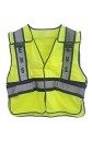 High Visibility Reflective Safety Vest - Yellow & Navy