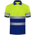 Hi-Vis Polo Shirt with Moisture Wicking Fabric