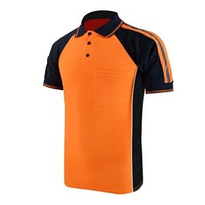 High Visibility Reflective Safety Polo Shirts