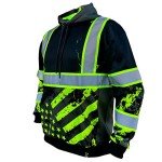 Hi-Vis Hoodie for Cold Weather Safety