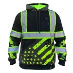 Hi-Vis Hoodie for Cold Weather Safety