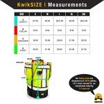 KwikSafety High Visibility Safety Vest with Pockets