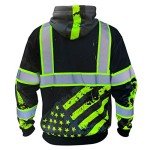 Hi-Vis Hoodie for Cold Weather Safety