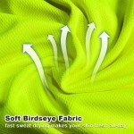 Hi-Vis Polo Shirt with Moisture Wicking Fabric
