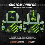 Hi-Vis Hoodie for Cold Weather Safety