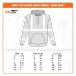 High Visibility Cold Weather Safety Hoodie - Black