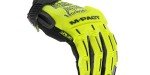 Hi-Viz Fluorescent Yellow Work Gloves - X-Large