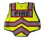 Fire Ninja Ultrabright Reflective Safety Fire Vest