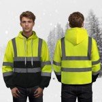 Hi Vis Safety Hoodie for Men and Women
