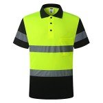 Hi-Vis Reflective Safety Polo Shirt for All